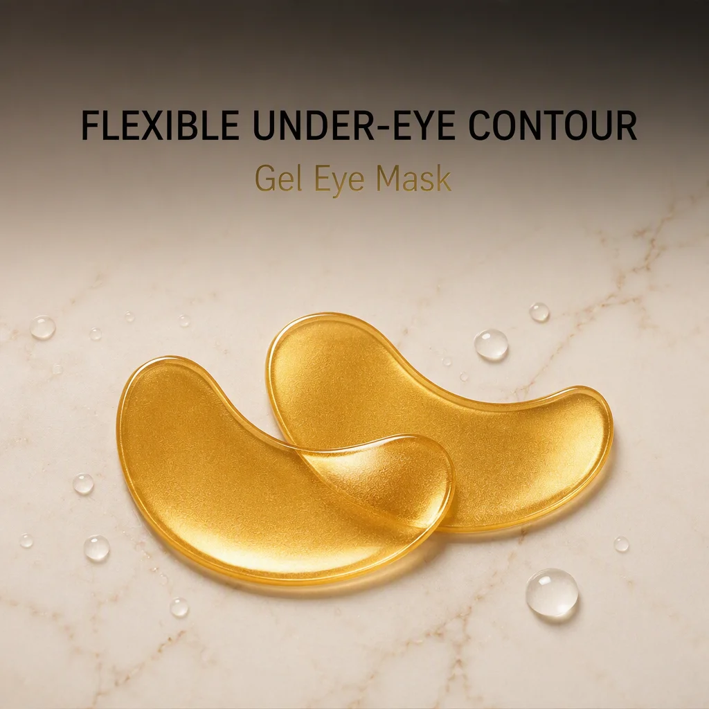 Gold Eye Mask Light Pattern Collagen Moisturizing Eye Patch Social Media Hot Sale Foreign Trade