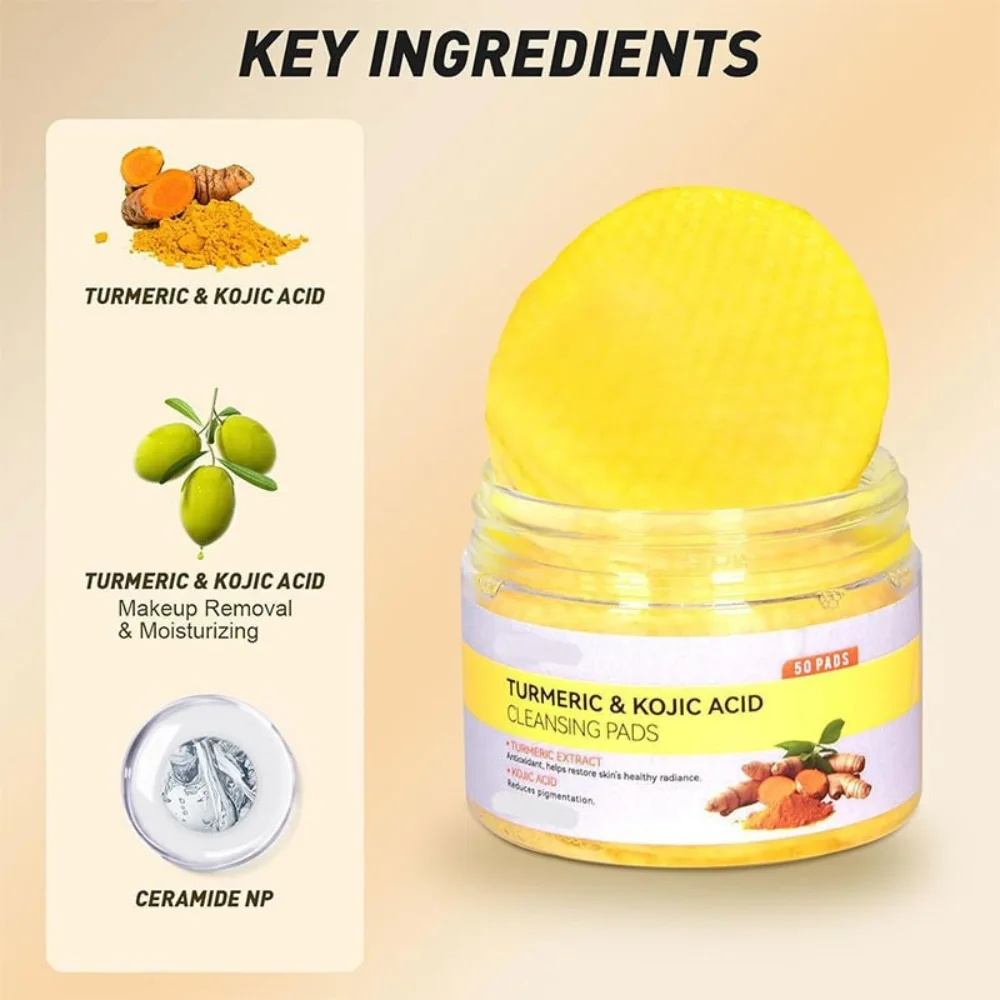 Facial Cleanser Turmeric Cleanser Daily Cleanser Deep Cleansing Face Wash for All Skin Types Beauty Care